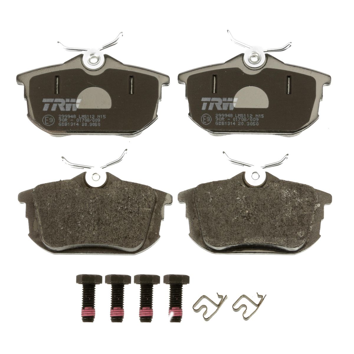 TRW Cotec Brake Pad Set Rear GDB1314