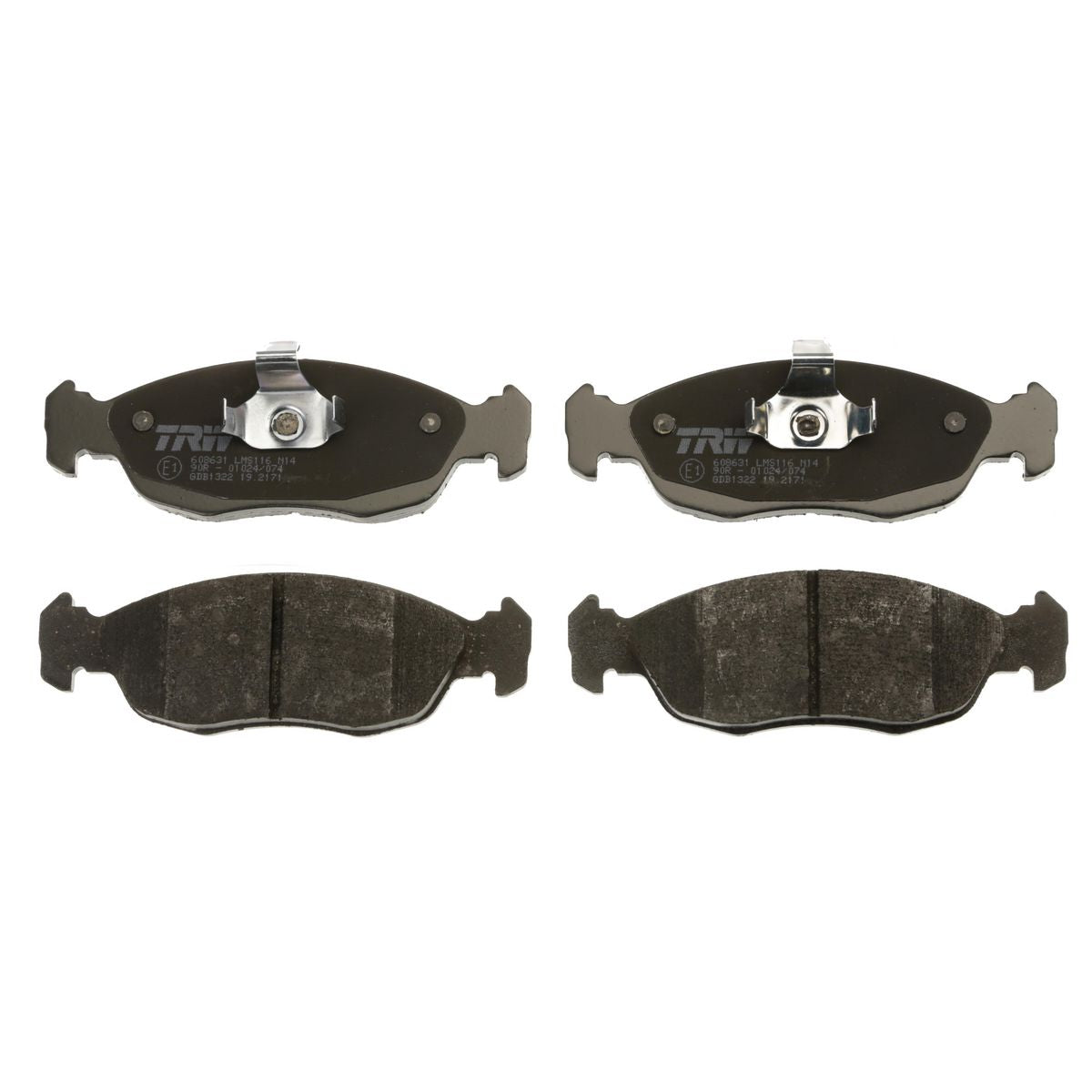 TRW Cotec Brake Pad Set Front GDB1322