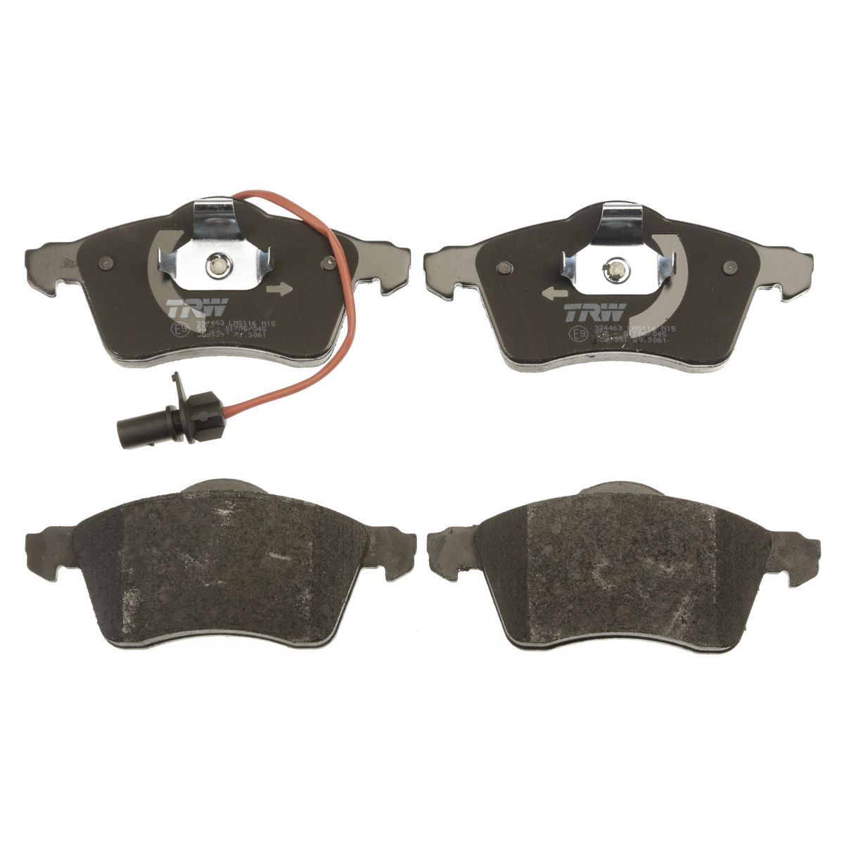 TRW Cotec Brake Pad Set Front GDB1391