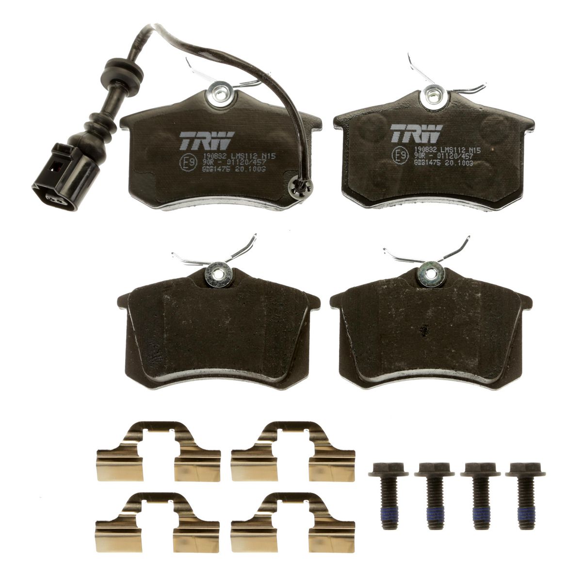TRW Cotec Brake Pad Set With Sensor GDB1475