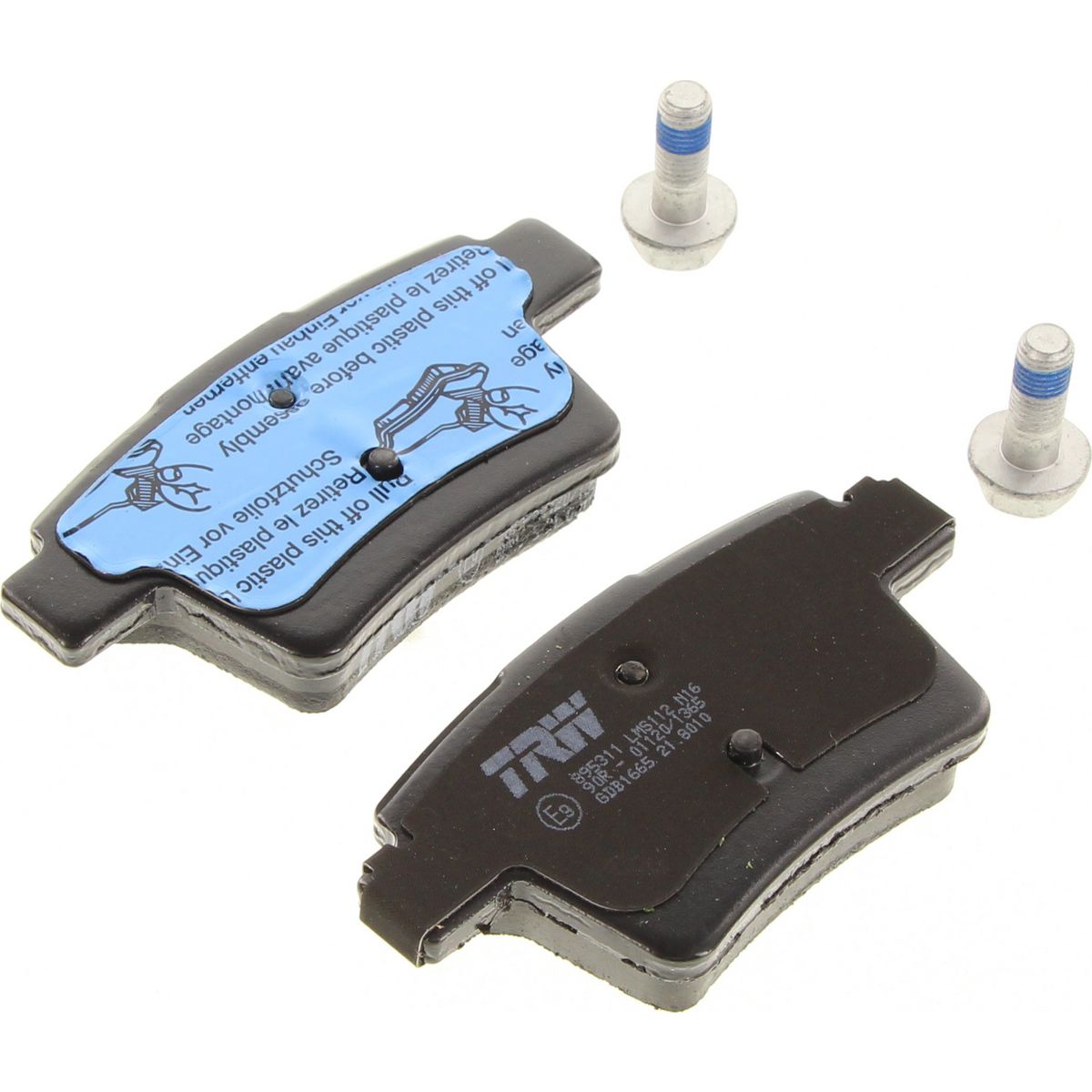 TRW Cotec Brake Pad Set Rear GDB1665
