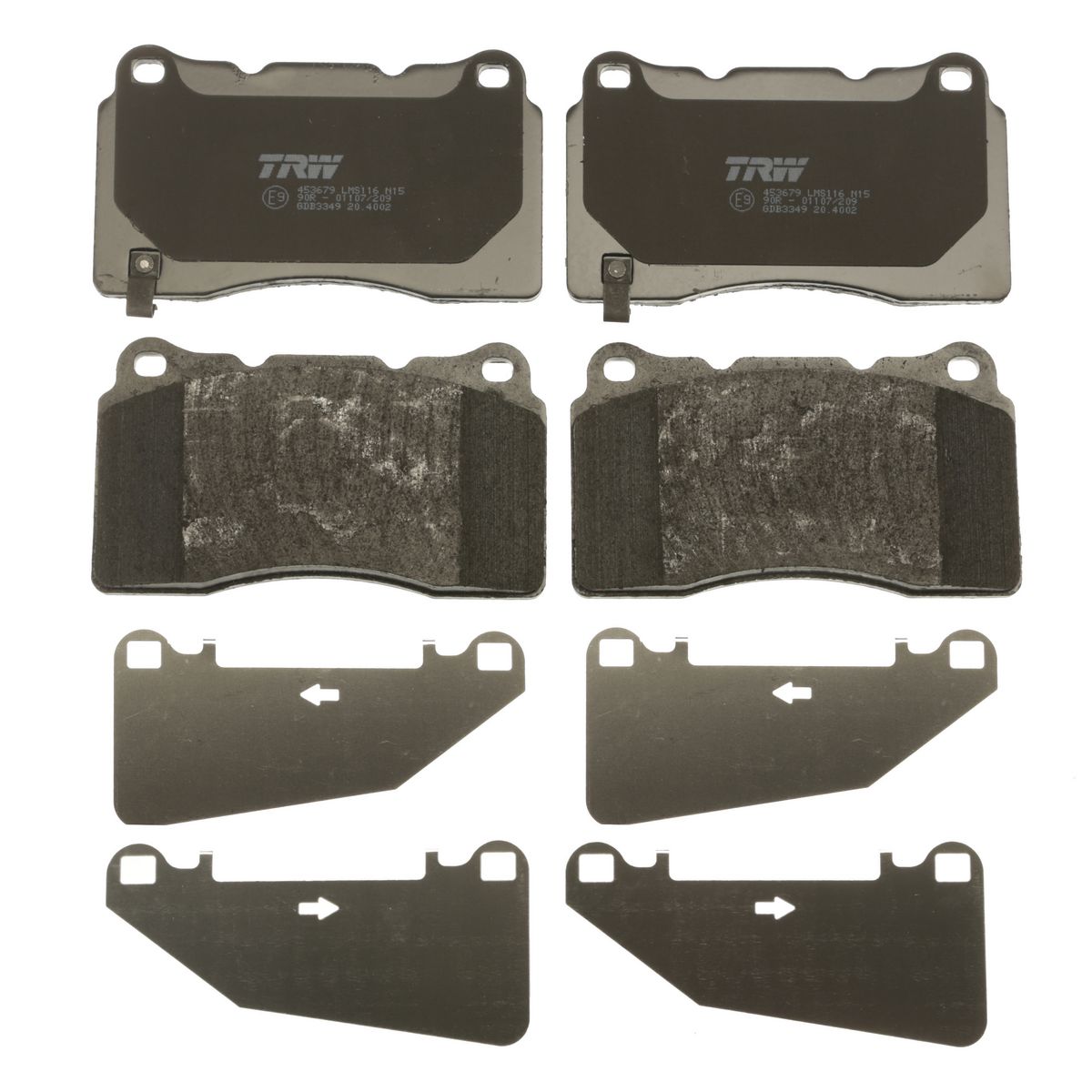 TRW Cotec Brake Pad Set GDB3349
