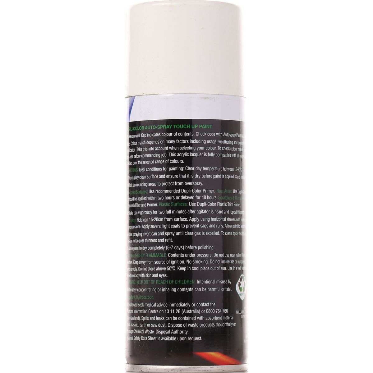 Dupli-Color Automotive Spray Paint White (Holden) 150g DSH105