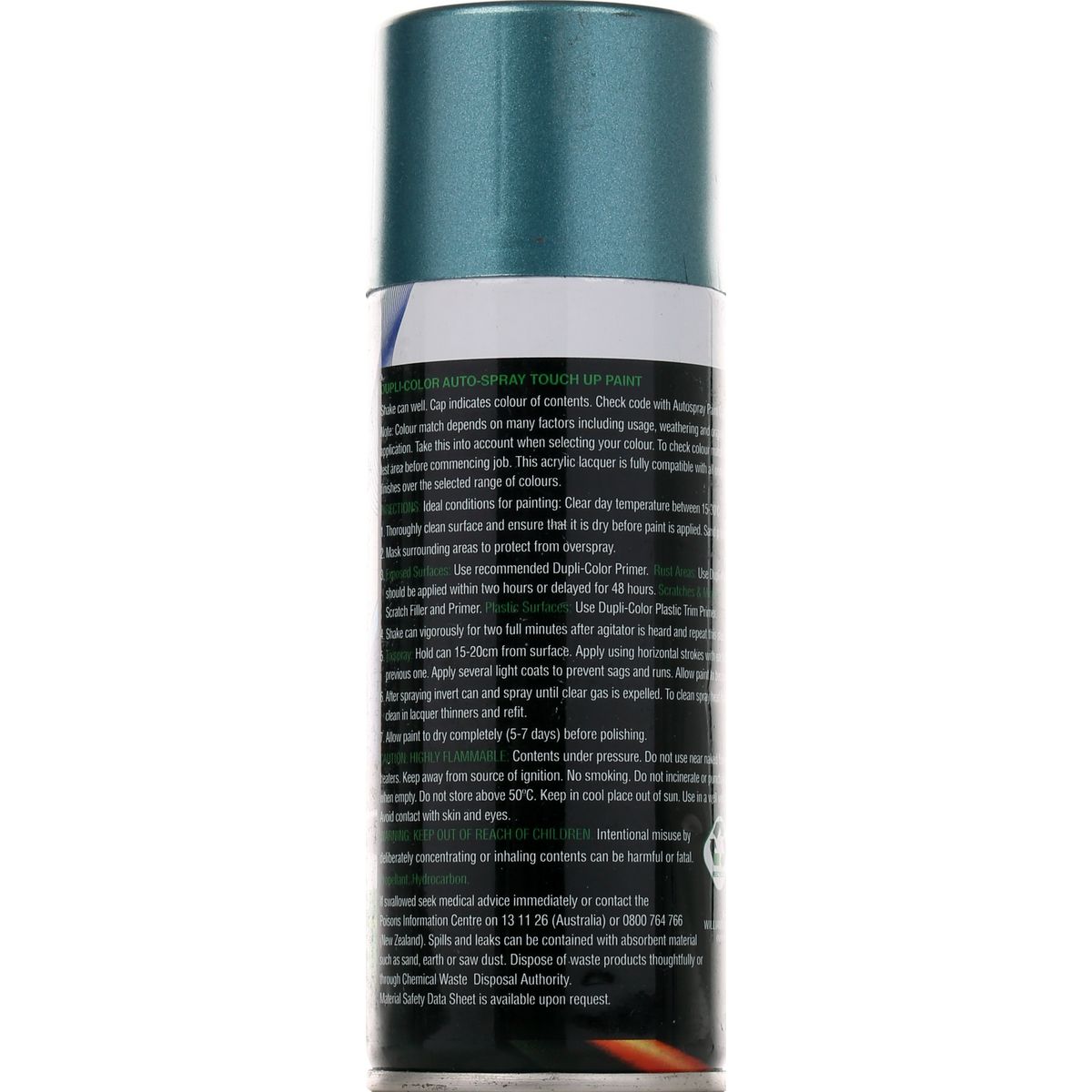 Dupli-Color Automotive Spray Paint Marine Aqua Metallic (Holden) 150g DSH108