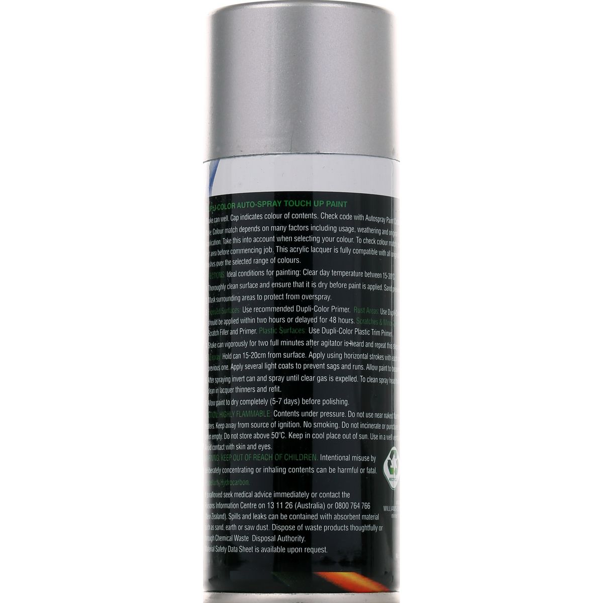 Dupli-Color Automotive Spray Paint Mercury Silver (Holden) 150g DSH114