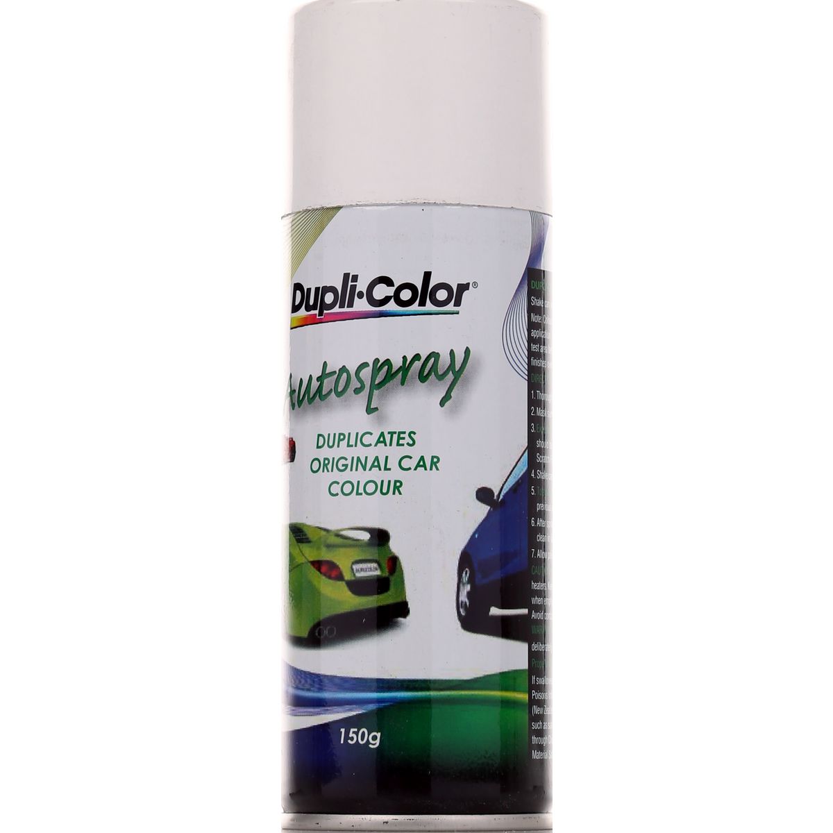 Dupli-Color Automotive Aerosol Spray Paint White 150g DSSB08