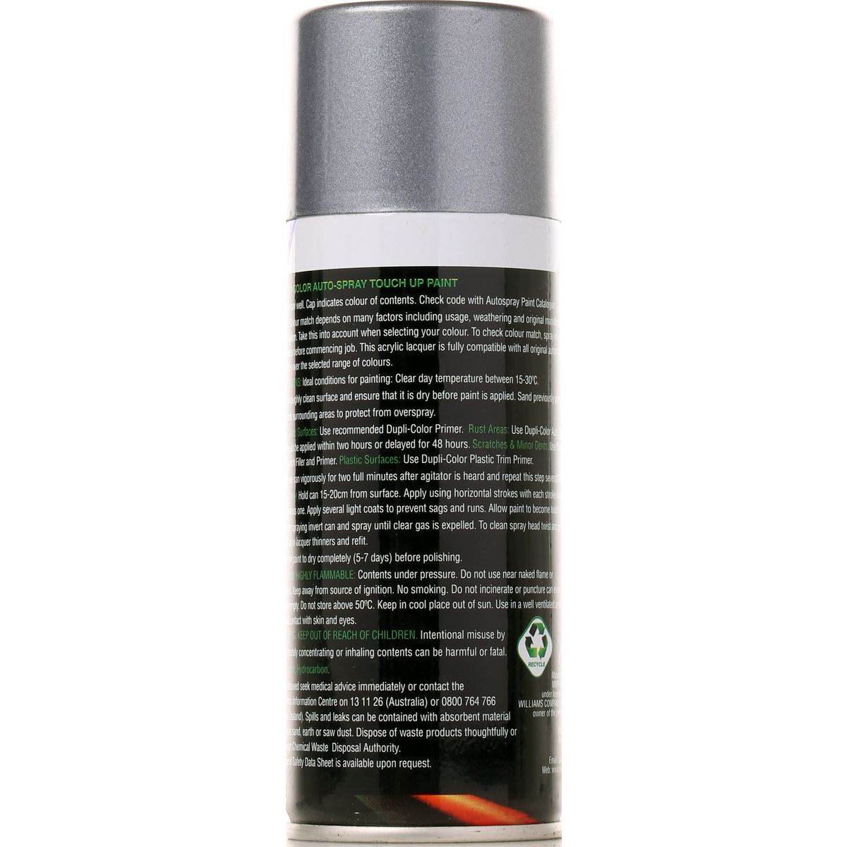 Dupli-Color Automotive Spray Paint Platinum Medium Grey fits Toyota 150G DST74