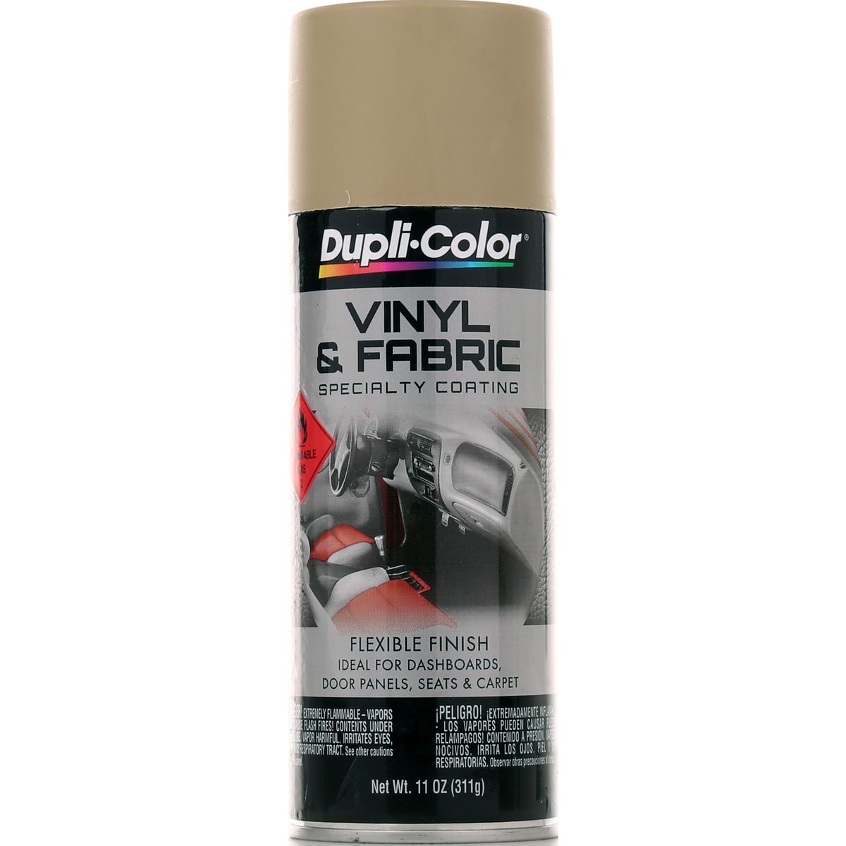 Dupli-Color Vinyl & Fabric Aerosol Spray Paint Desert Sand 311g HVP108