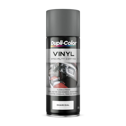 Dupli-Color Vinyl & Fabric Aerosol Spray Paint Charcoal Grey 311g HVP111