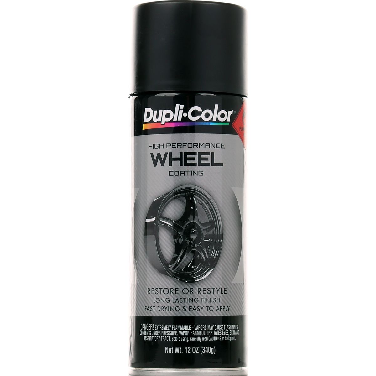 Dupli-Color Hi Performance Wheel Coating Black 340g WP104