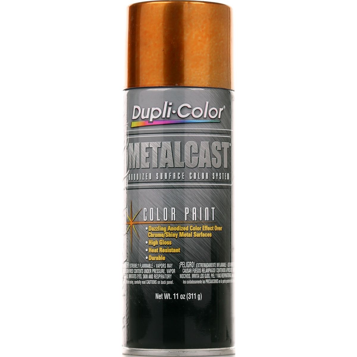 Dupli-Color Metal Cast Anodised Orange Aerosol Spray 311g MC205