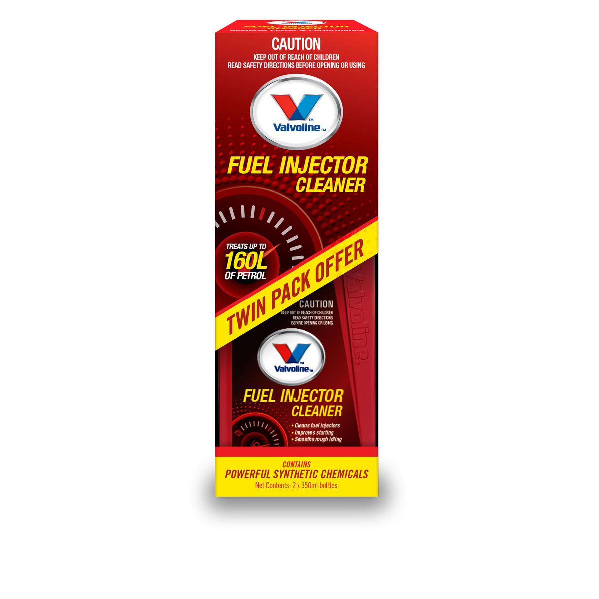 Valvoline Engine Chemicals Fuel Injector Cleaner Twin Pack 2x350mL 8552