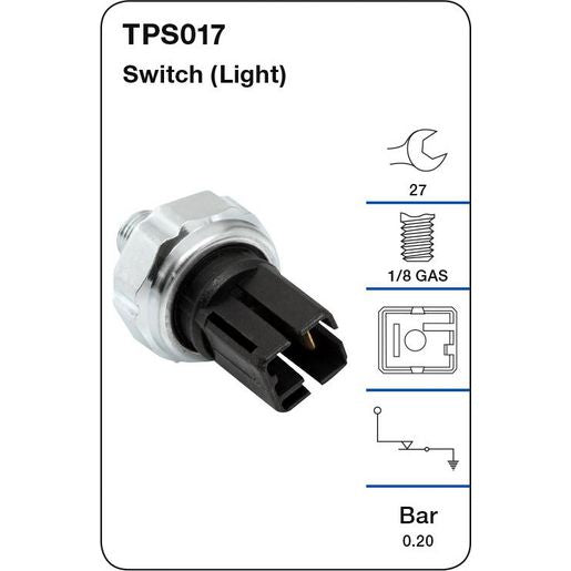Tridon Oil Pressure Switch TPS017