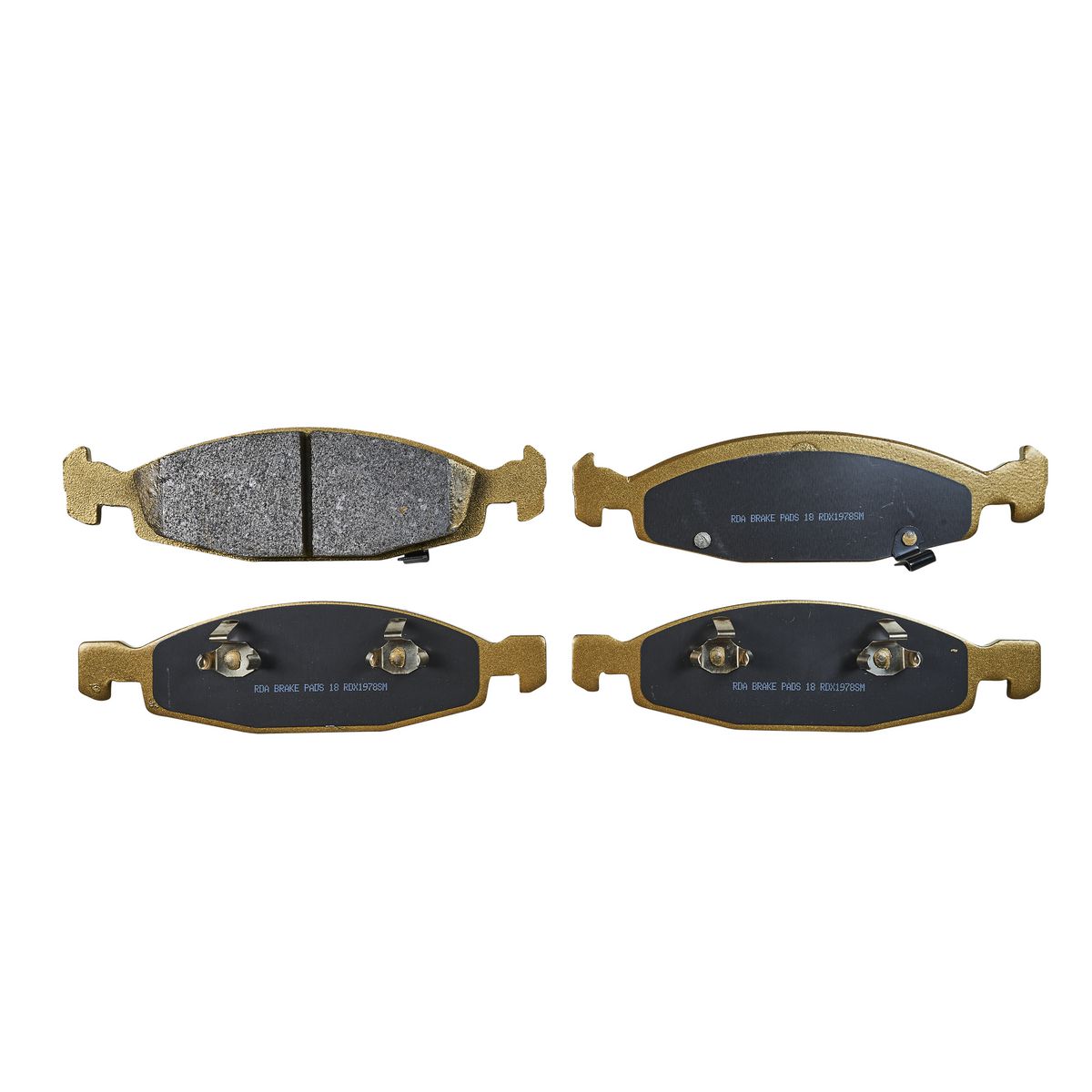 RDA Brakes Extreme Brake Pad Set Front RDX1978SM