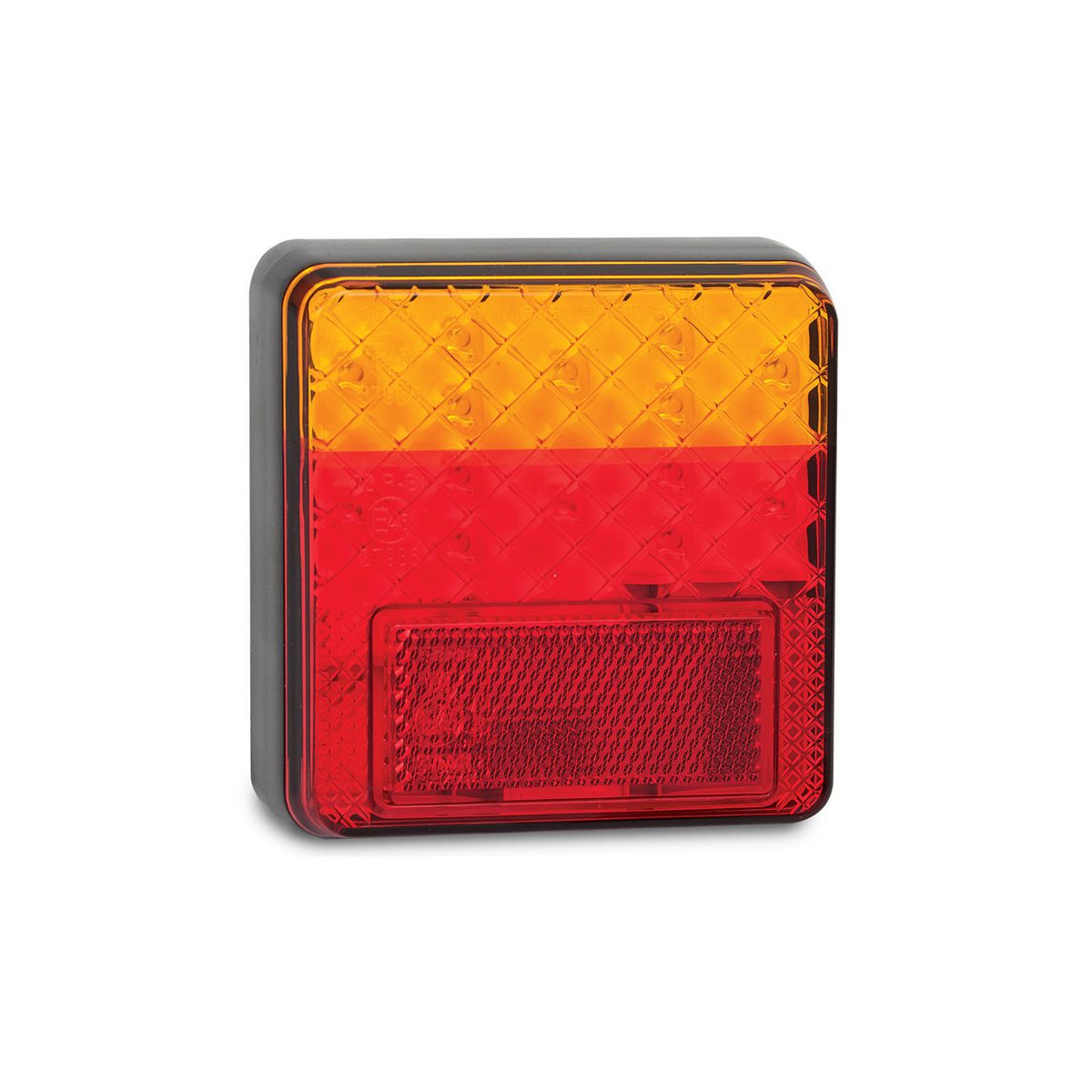 LED Autolamps Stop/Tail/Indicator Light LED 12V with Reflex Reflector 100BAR