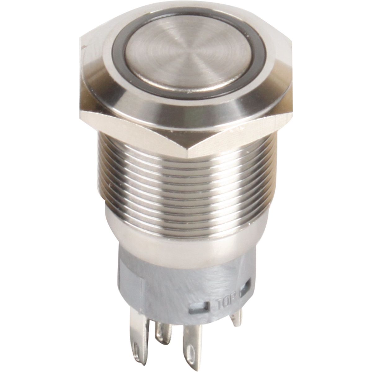 OEX Push Button Switch On/Off Spst 12V Green Illuminated (Contacts Rated 5A @ 12V) ACX3691BL