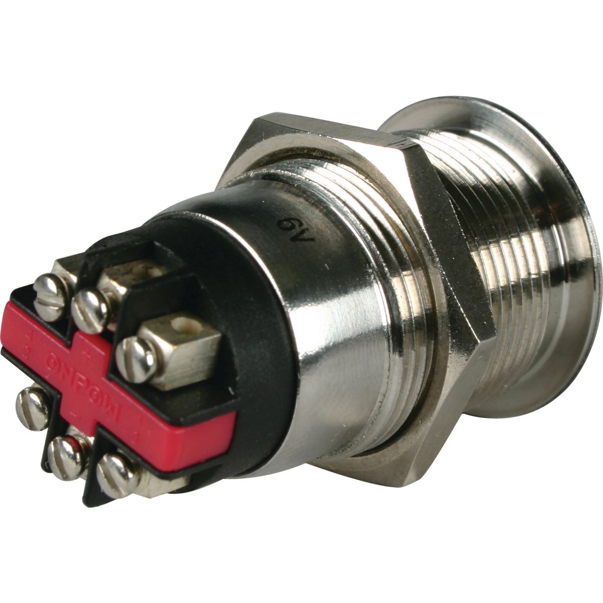 OEX Push Button Switch On/Off Spst 12V Green Illuminated (Contacts Rated 5A @ 12V) ACX3691BL