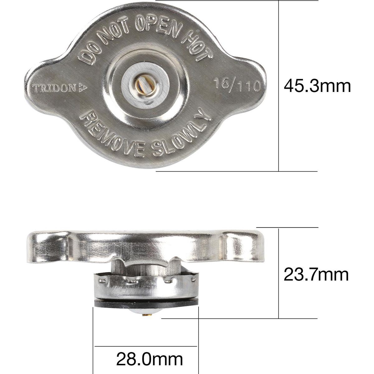 Tridon Recovery Radiator Cap CB16110