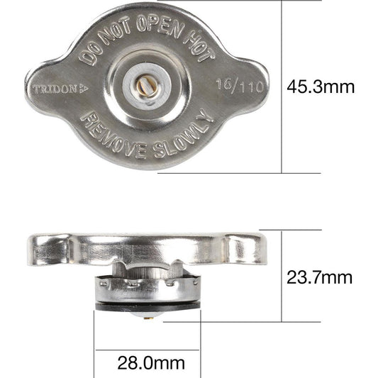 Tridon Recovery Radiator Cap CB16110