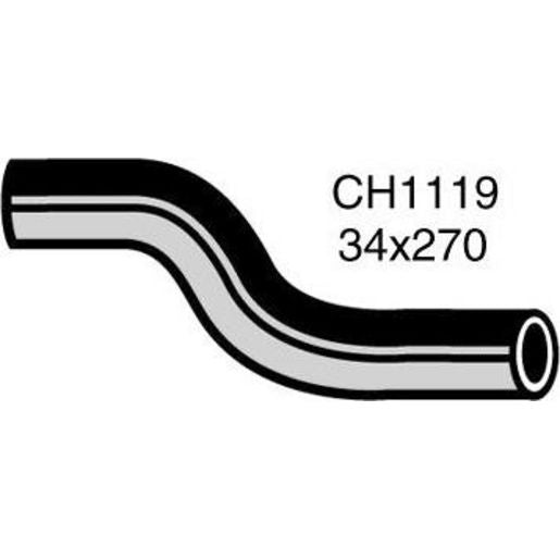 Mackay Top Radiator Hose CH1119