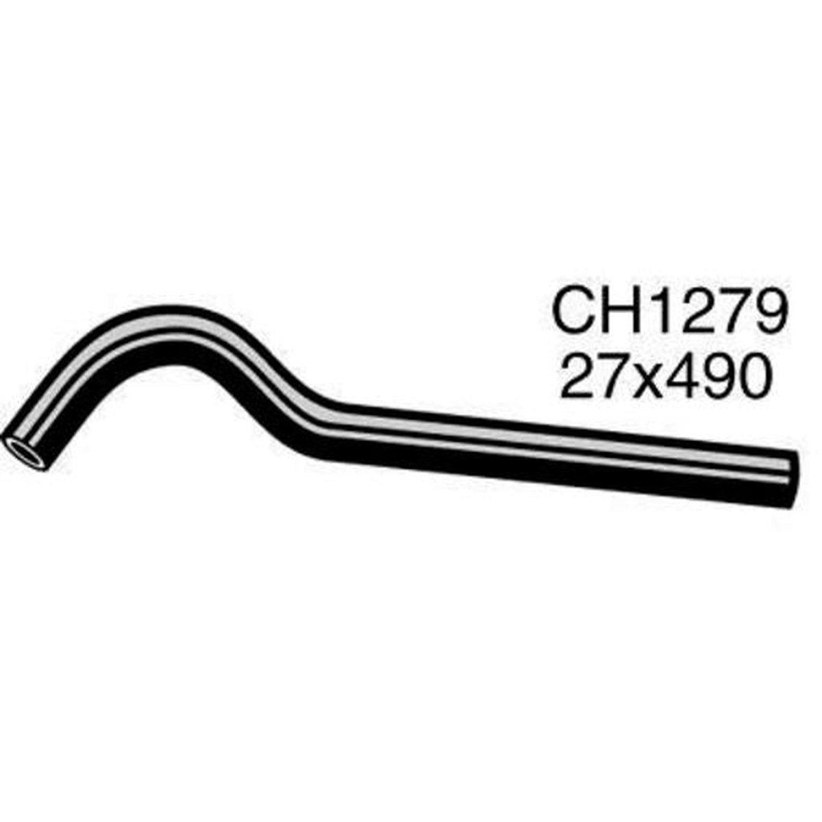 Mackay Top Radiator Hose CH1279