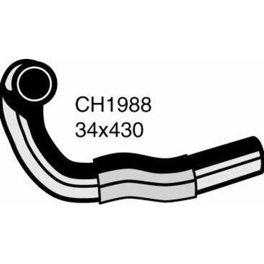 Mackay Bottom Radiator Hose CH1988