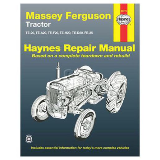 Haynes Owner's Workshop Manual - Massey Ferguson TE & FE 60775