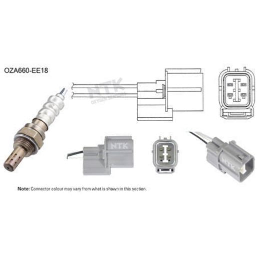 NTK Oxygen Lambda Sensor OZA660-EE18