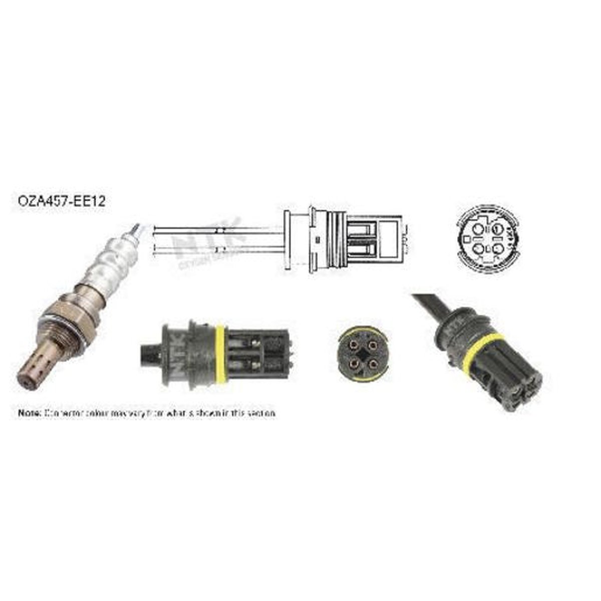 NTK Oxygen Lambda Sensor OZA457-EE12