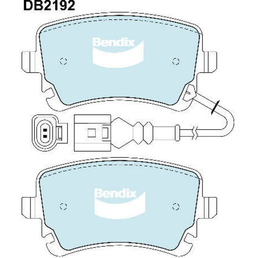 Bendix Brake Pad Set - General Ct DB2192CT