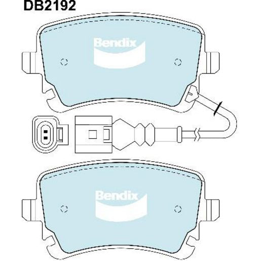Bendix Brake Pad Set - General Ct DB2192CT
