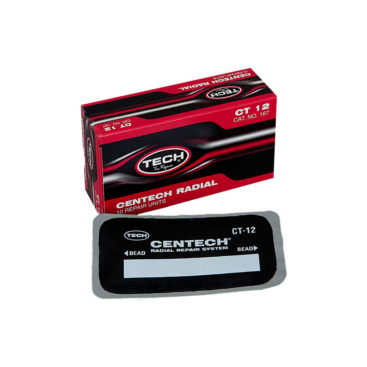 Tech Tire Repair Ct-12 Radial 60mm X 110mm Box 10 167