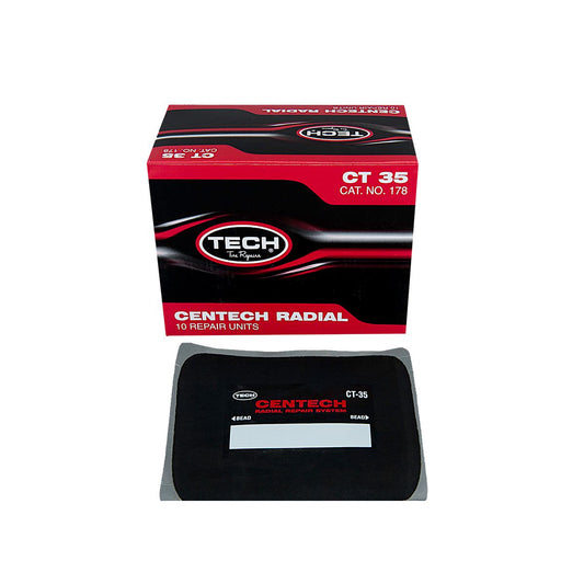 Tech Tire Repair Ct-35 Radial 125mm X 150mm Box 10 178