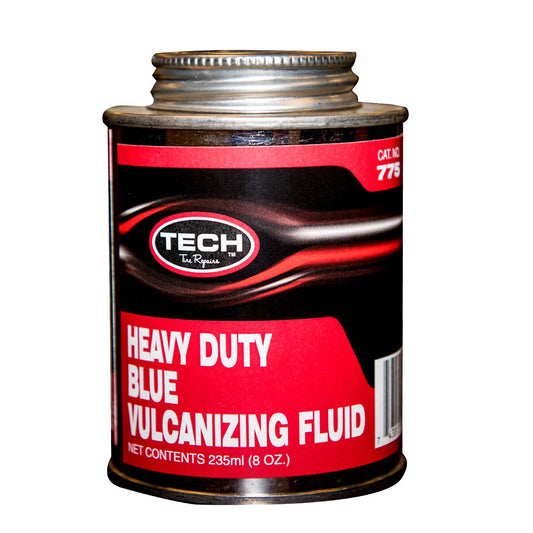 Tech Tire Repair Heavy Duty Vulcanizing Fluid (Blue) 235ml 775