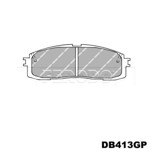 Ferodo Brake Pad Set DB413GP