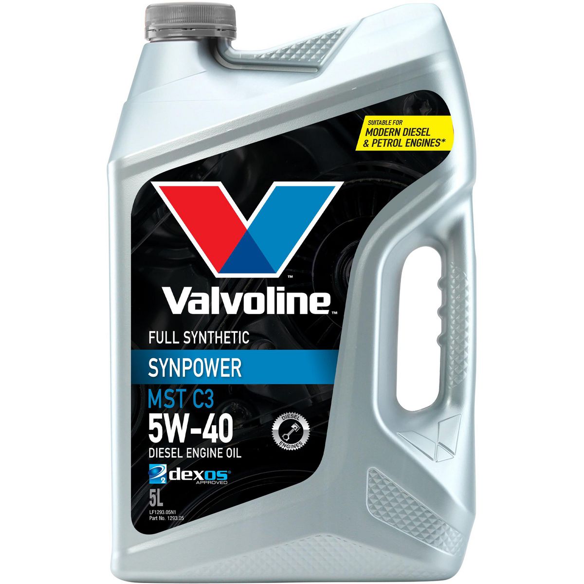 Valvoline Full Synthetic SynPower MST Engine Oil 5W-40 5L 1293.05