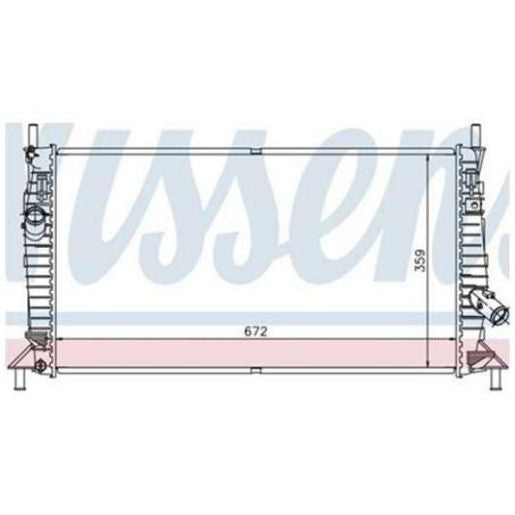 Radiator Direct Raddir Engine Cooling Radiator 62017A