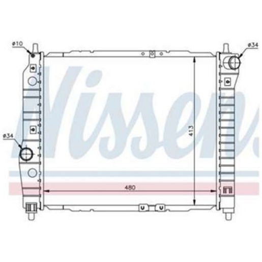 Radiator Direct Radiator 61636