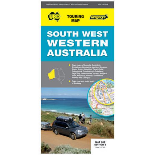 UBD South West Wa 682 Map 5th Edition 9780730000000