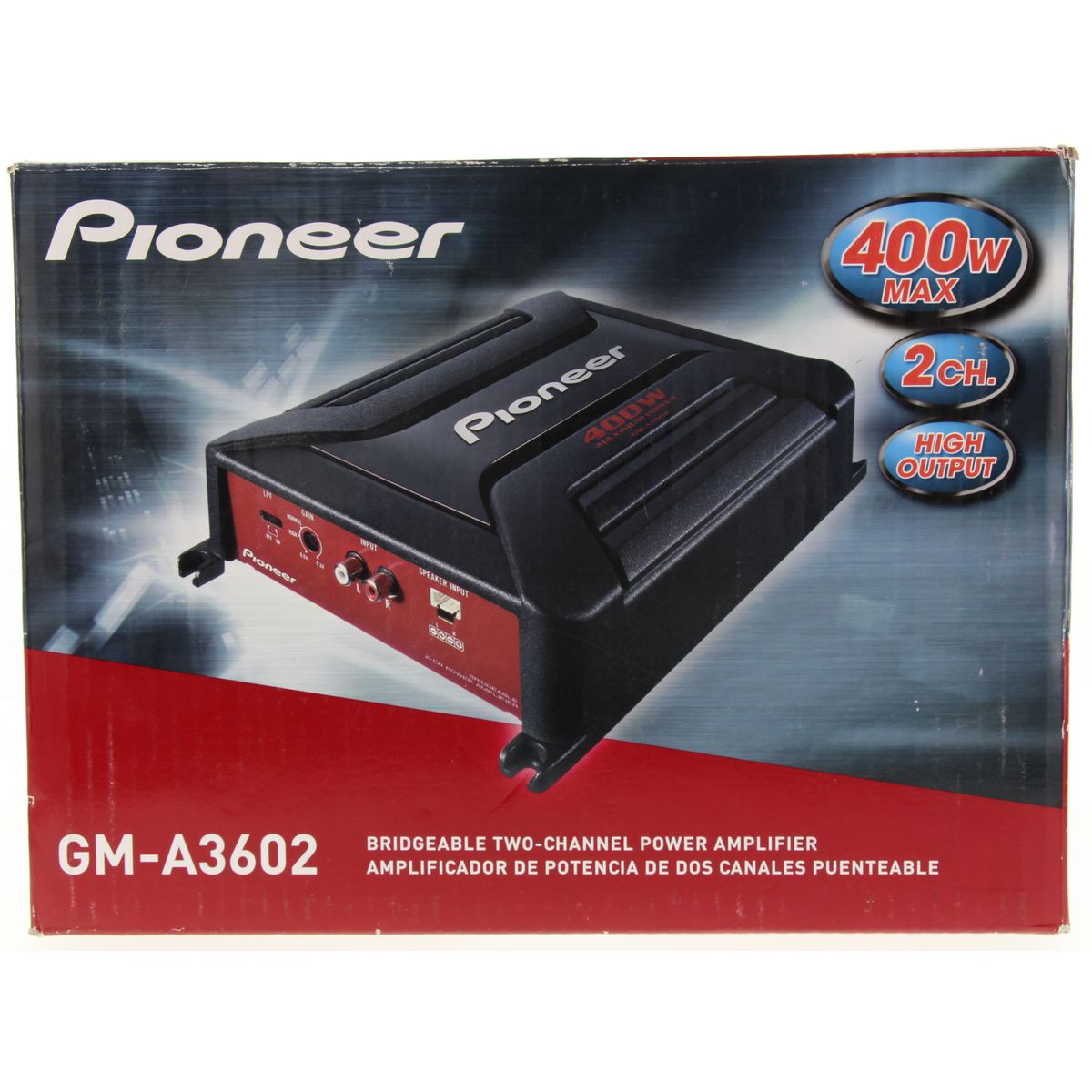 Pioneer 2 Channel Amplifier 400W GMA3602