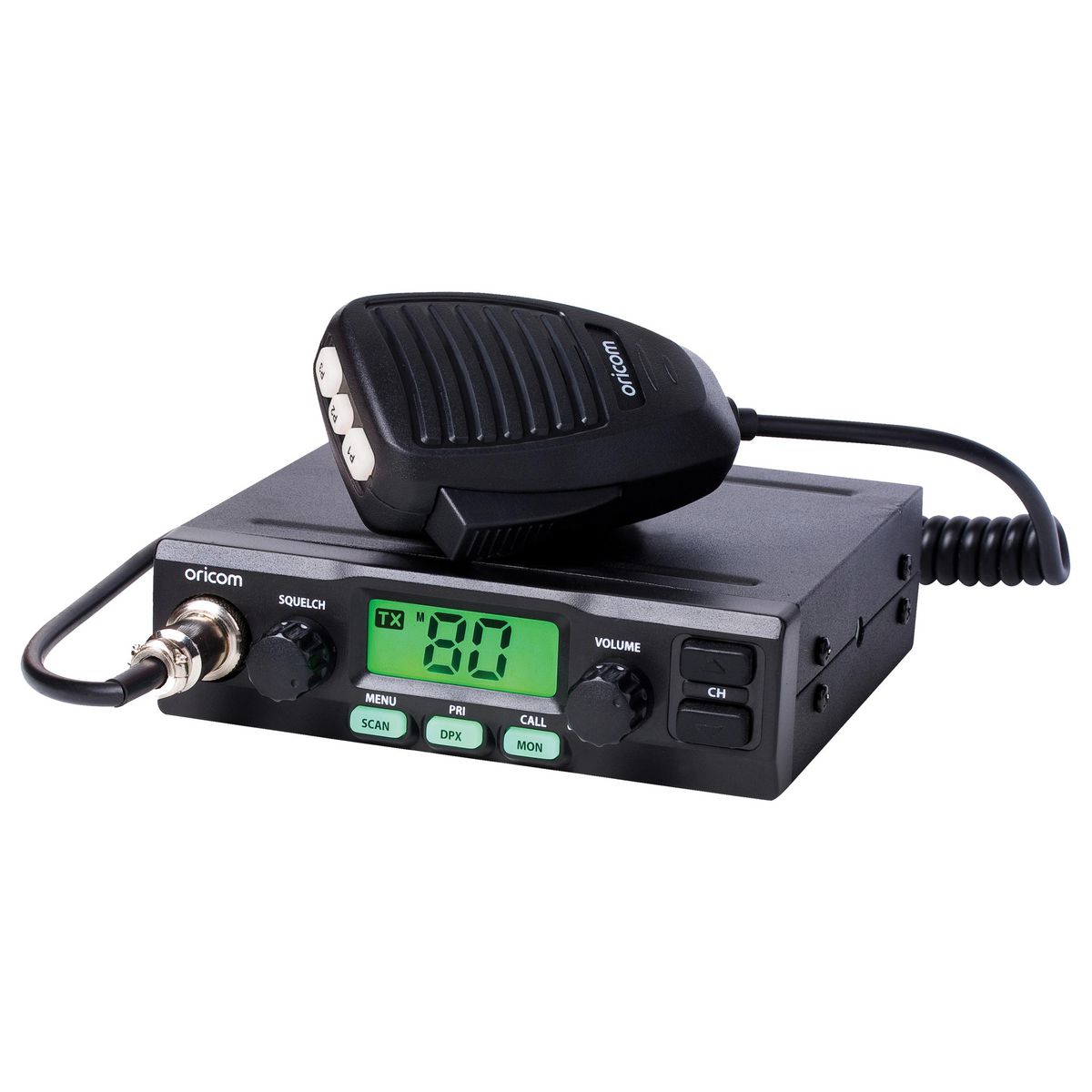 Oricom 5W Compact UHF CB Radio 80 Channel UHF028