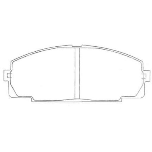 Silverline Brake Pads Set DB1328SLP