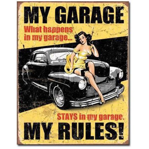 Naparts Naparts Legends - My Garage Sign 1671
