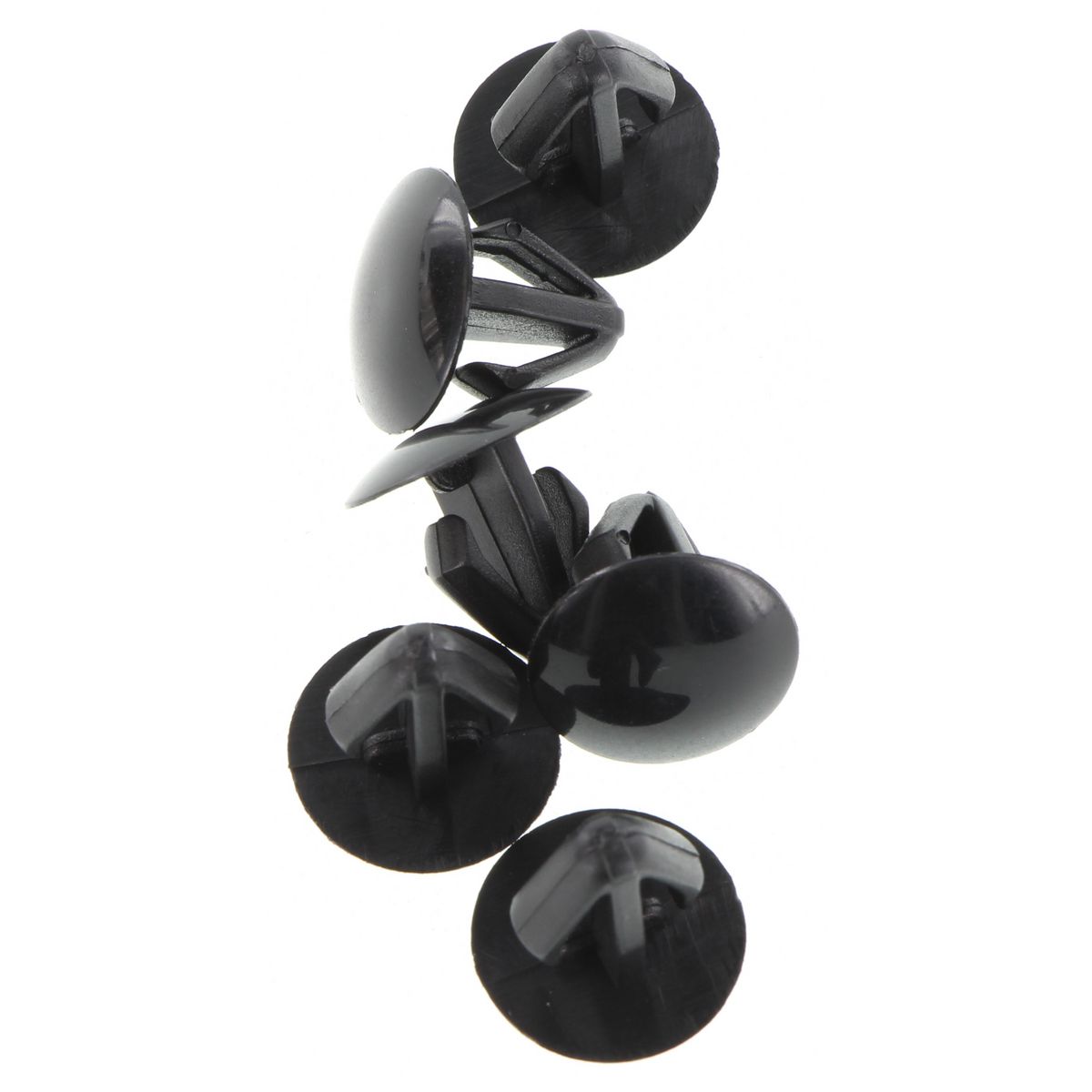 Champion Fasteners Trim Anchor Black Len: 15mm Hole: 8mm Head: 18mm PP34