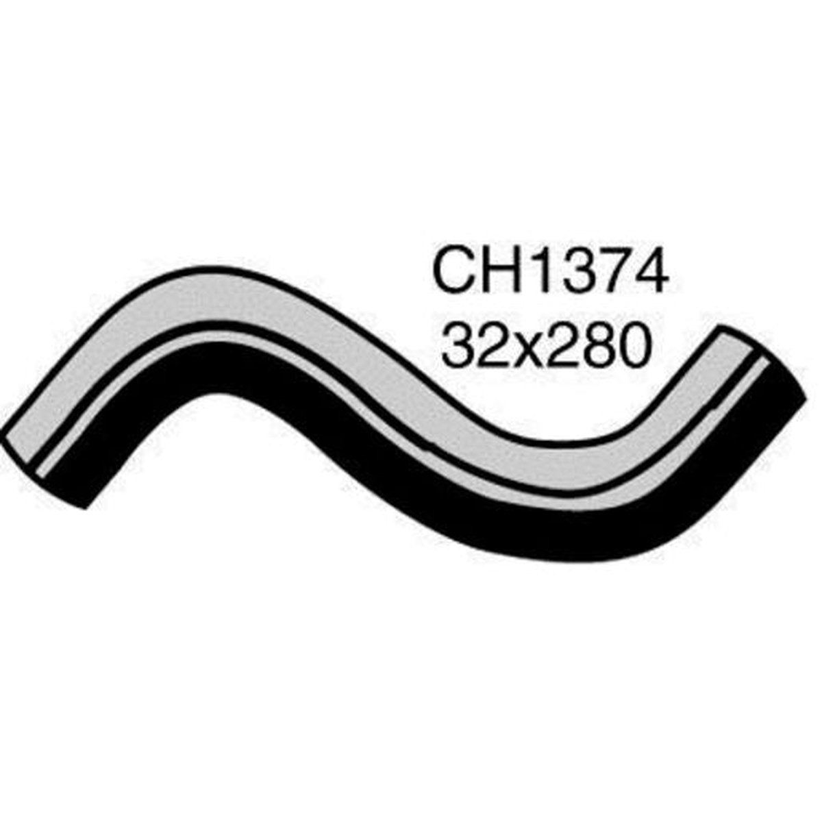 Mackay Top Radiator Hose CH1374