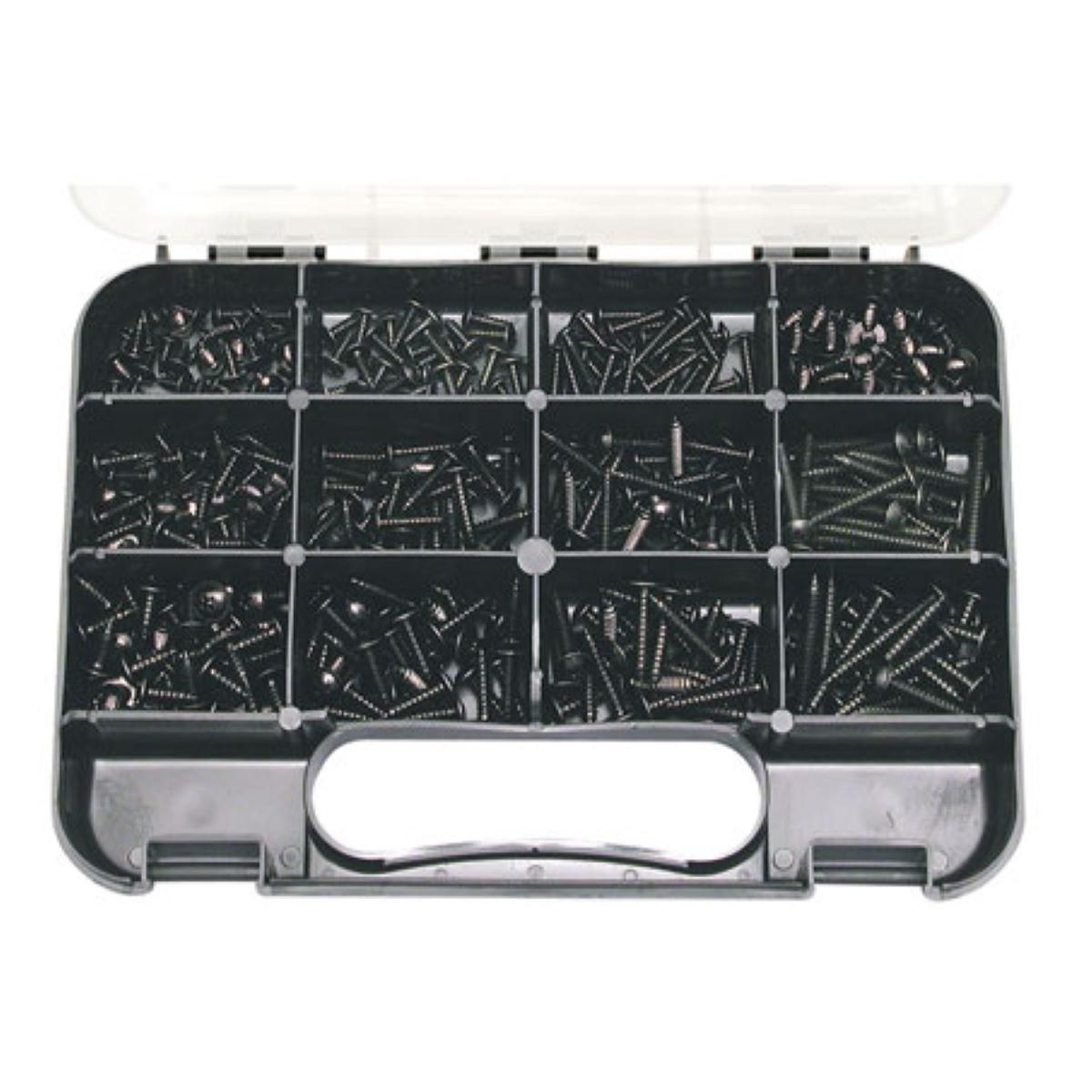 GJ Works Self-Tapped Philips Screw Mushroom Head Grab Kit 370pc GKA370
