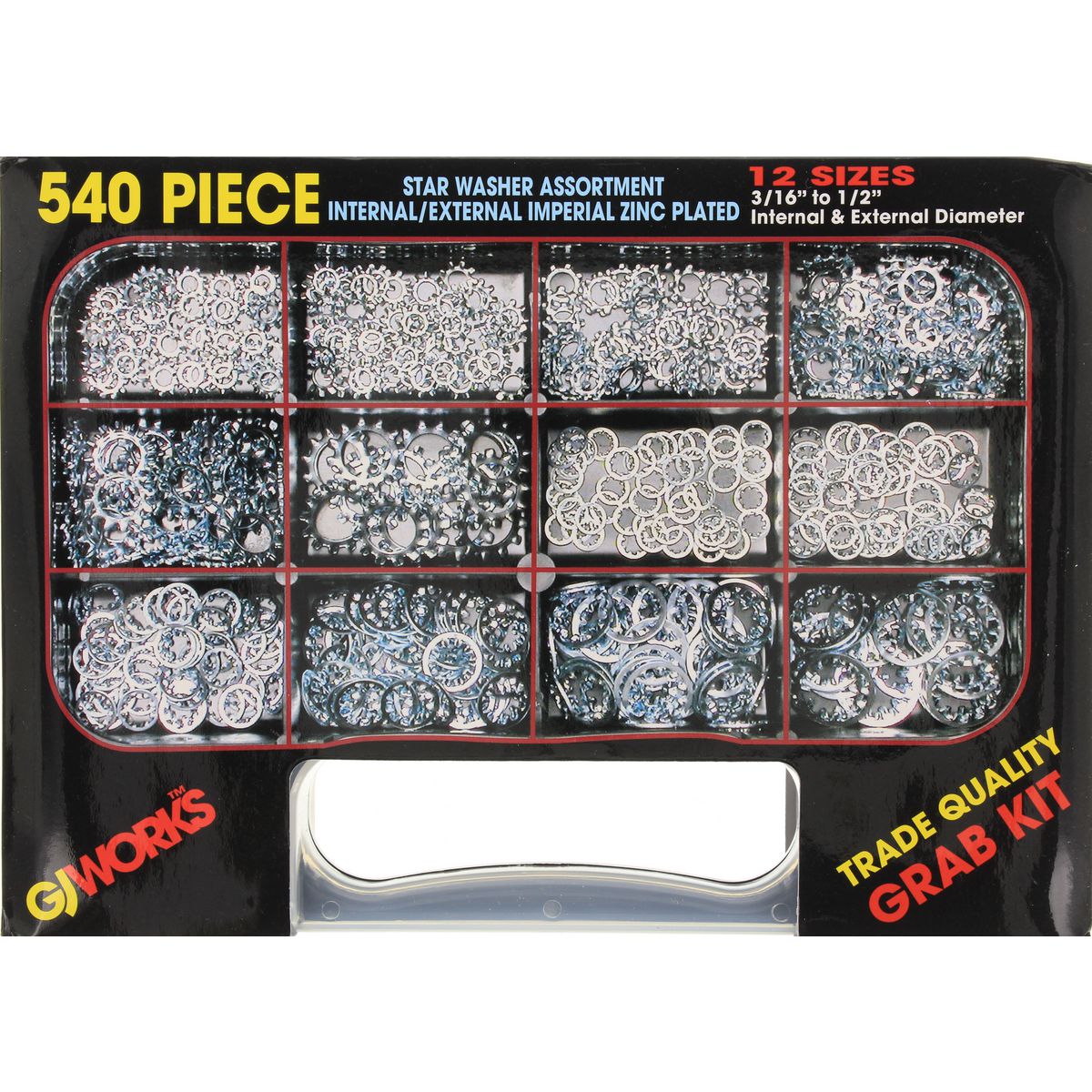 GJ Works Grab Kit - Imperial Star Washers GKA540