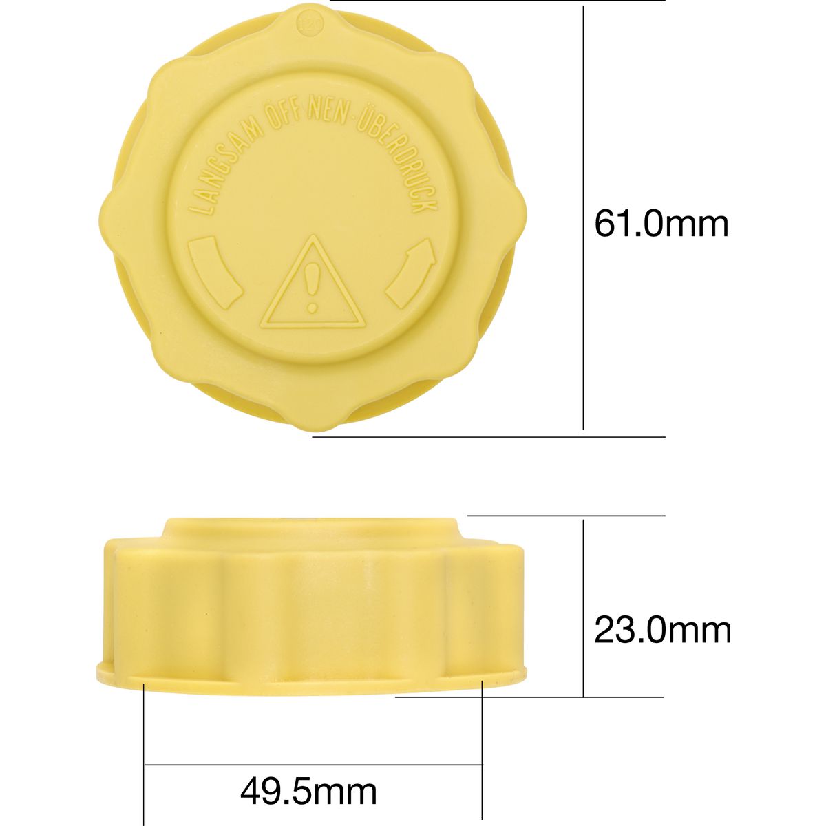 Tridon Recovery Radiator Cap CE18125
