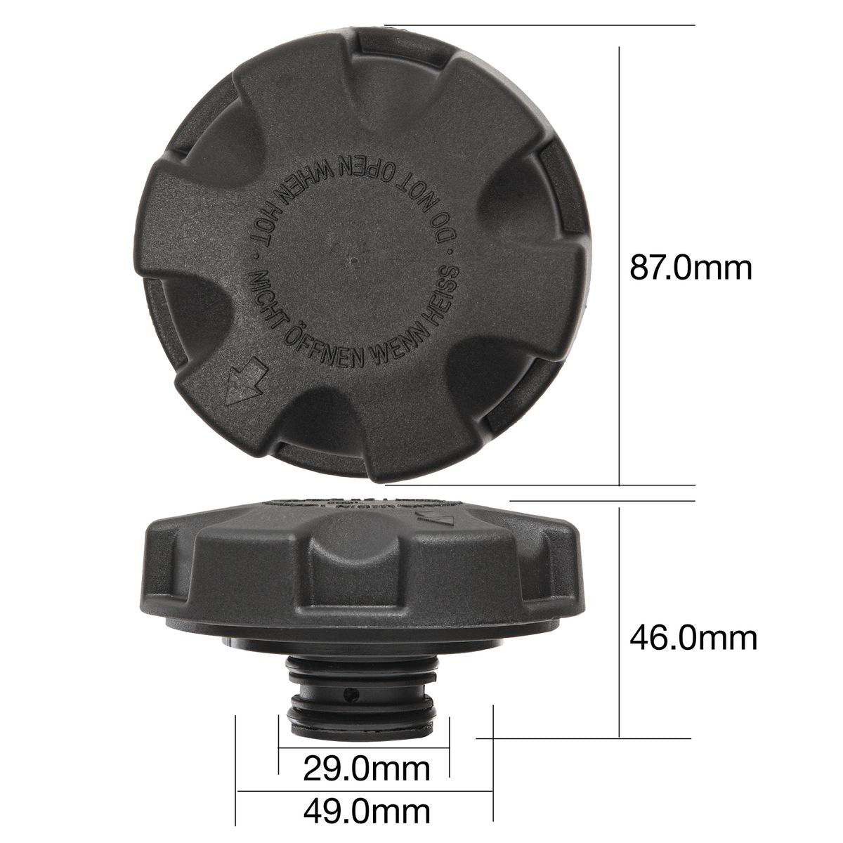Tridon Radiator Cap DF20140 (Expansion Tank)