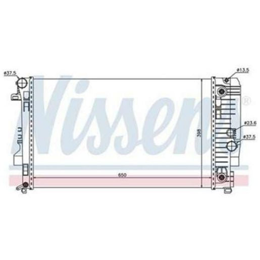 Radiator Direct Engine Cooling Radiator 67174